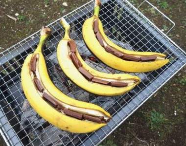 推特話題《烤巧克力香蕉》戶外BBQ可以簡單自製的超~美味甜點 推特話題《烤巧克力香蕉》戶外BBQ可以簡單自製的超~美味甜點