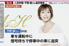 涼宮春日9年前預言《平野綾追撞車禍》真的變成Super Driver了…… 涼宮春日9年前預言《平野綾追撞車禍》真的變成Super Driver了……