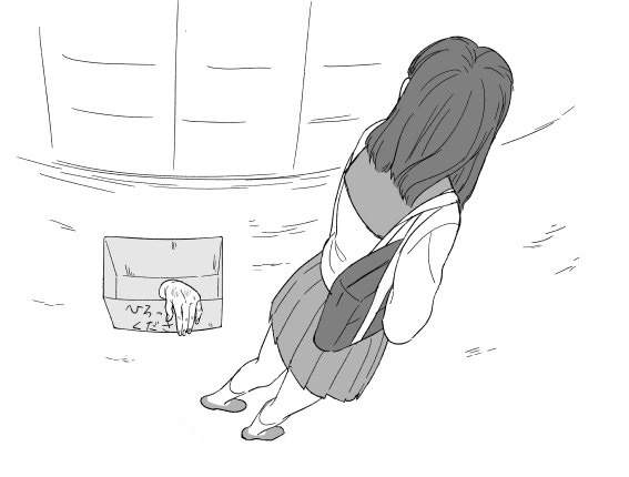 網路瘋傳繪師《榎のと》畫出溫馨的《撿到左手》漫畫~一秒變驚悚... 網路瘋傳繪師《榎のと》畫出溫馨的《撿到左手》漫畫~一秒變驚悚...