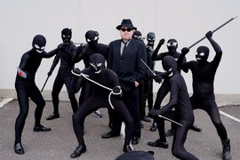 名偵探柯南《黑影犯人cosplay》只要有心~人人都是神秘的黑色黑影人(咦?) 名偵探柯南《黑影犯人cosplay》只要有心~人人都是神秘的黑色黑影人(咦?)