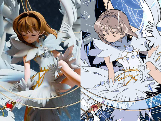 庫洛魔法使《粉絲自製高水準天使小櫻模型》求官方授權量產啊～（敲碗）