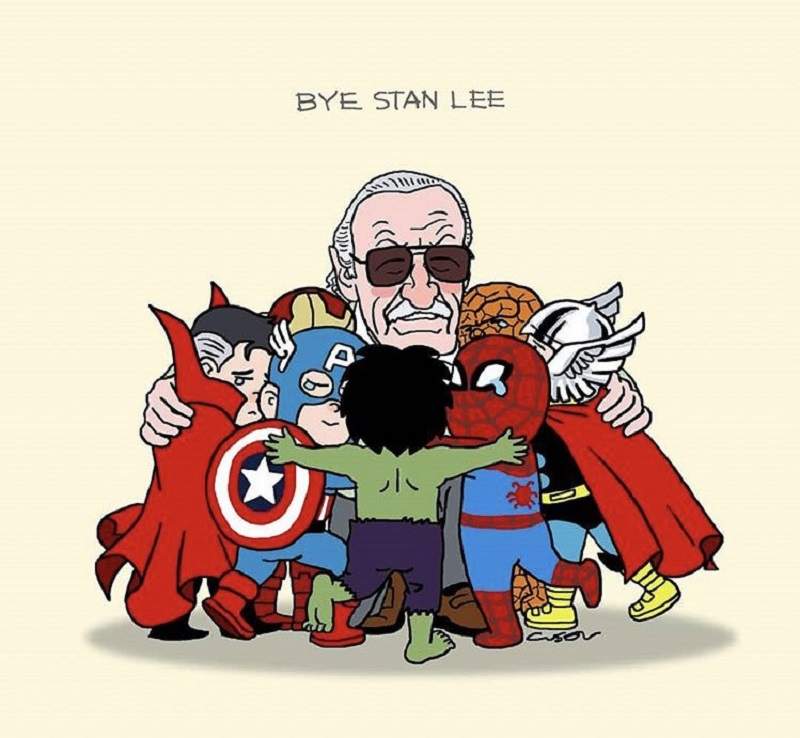 粉絲致敬永遠的英雄《史丹李》你的故事我們永遠不會忘 你的漫威由我們來守護 粉絲致敬永遠的英雄《史丹李》你的故事我們永遠不會忘 你的漫威由我們來守護