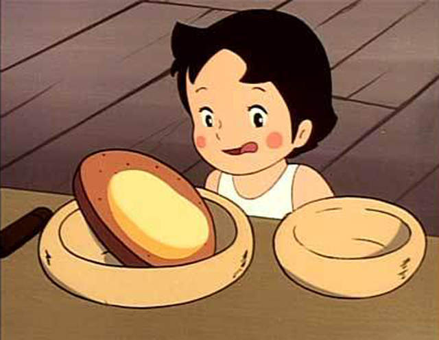 阿爾卑斯山少女美食《起司塗麵包是窮人飯》高畑勳導演曾經很困擾…… 阿爾卑斯山少女美食《起司塗麵包是窮人飯》高畑勳導演曾經很困擾……