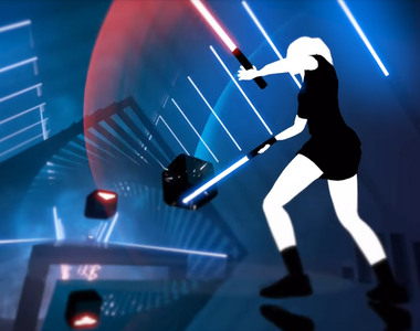 《VR Beat Saber》用光劍玩音樂節奏遊戲 還不來個星爆氣流斬 《VR Beat Saber》用光劍玩音樂節奏遊戲 還不來個星爆氣流斬