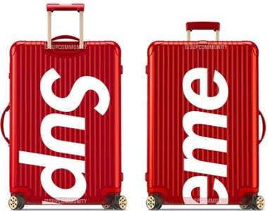 潮到出水《Supreme x RIMOWA聯名行李箱》時尚紅黑白超搶眼ღ 潮到出水《Supreme x RIMOWA聯名行李箱》時尚紅黑白超搶眼ღ