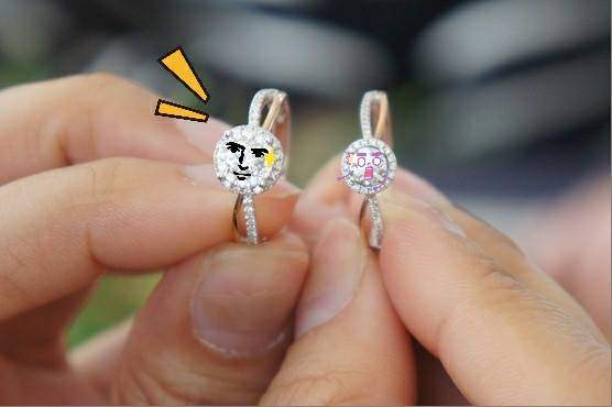 愛的，LUXEVER 把鑽石放大了！看小資女輕鬆放大鑽戒！ - 圖片1