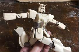 《木雕鋼彈》DIY手做還全關節可動也太強了吧 《木雕鋼彈》DIY手做還全關節可動也太強了吧