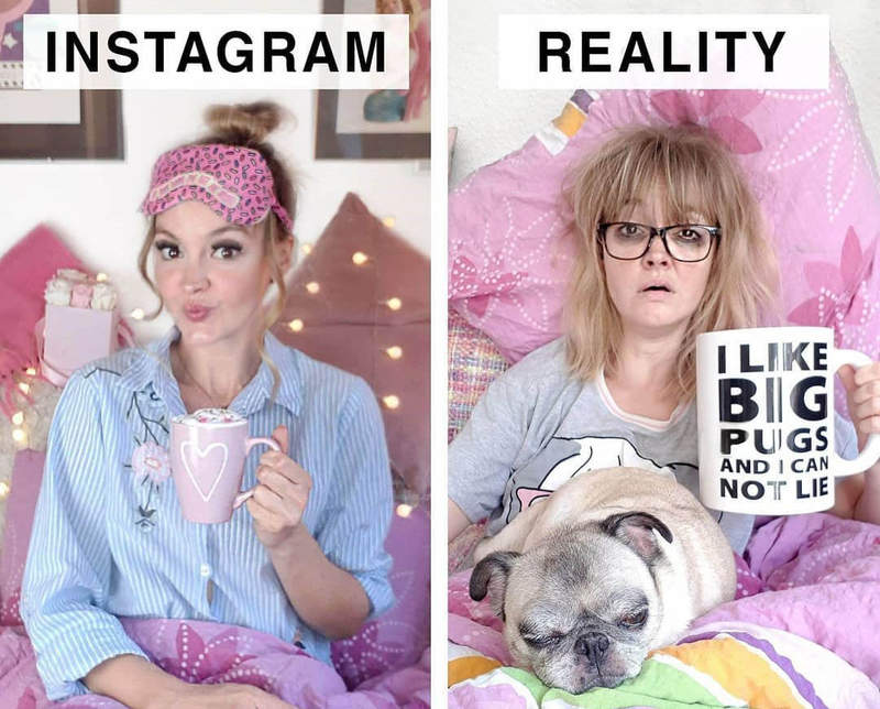 《IG的照騙與現實》可以當網美的美女扮醜 結果大紅 《IG的照騙與現實》可以當網美的美女扮醜 結果大紅