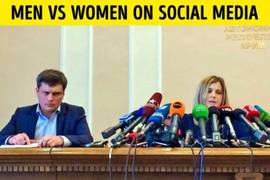 以圖表達《男人與女人眼光差異》麥克風數量說明一切 以圖表達《男人與女人眼光差異》麥克風數量說明一切