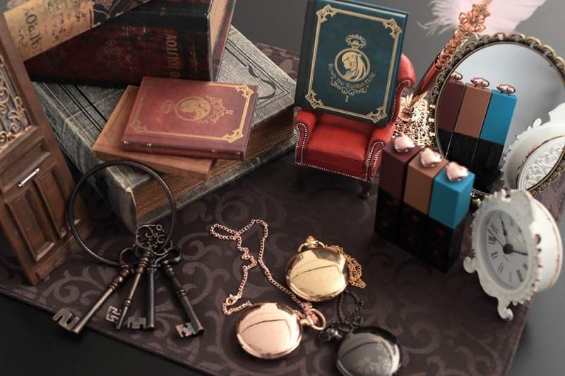 復古感十足的《初音未來童話美妝》懷錶腮紅也太可愛了吧（大愛）