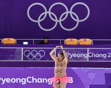 《英國裸奔王》到此一遊 留下平昌冬奧最雷人的一幕 《英國裸奔王》到此一遊 留下平昌冬奧最雷人的一幕