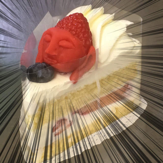 蛋糕上的佛祖《釋迦牟尼蛋糕》一口吃下去會不會對佛祖不敬啊...