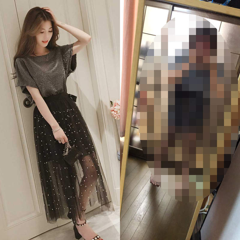 《網購的理想與現實》這已經不是個人身材差異能夠解釋的問題惹ww