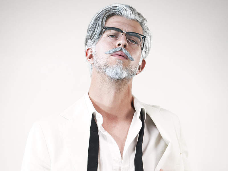 《KFC肯德基上校新形象》女網友：「救命！帥到直接懷孕」