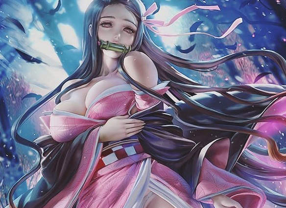 鬼滅之刃《這就是彌豆子的完全體❤》繪師 sakimi chan 筆下的妹妹有了更性感的進化