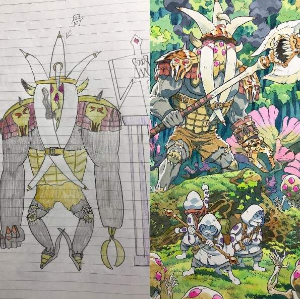 令人驚艷《超強老爸重塑小孩塗鴉》持續畫到現在建構出了不起的世界觀