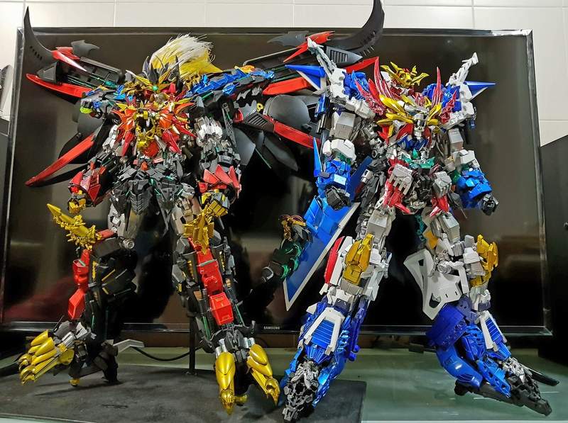 宅神人模型改造《勇者王、六神合體、聖戰士》馬來西亞高手創作這些作品真D不得了 宅神人模型改造《勇者王、六神合體、聖戰士》馬來西亞高手創作這些作品真D不得了