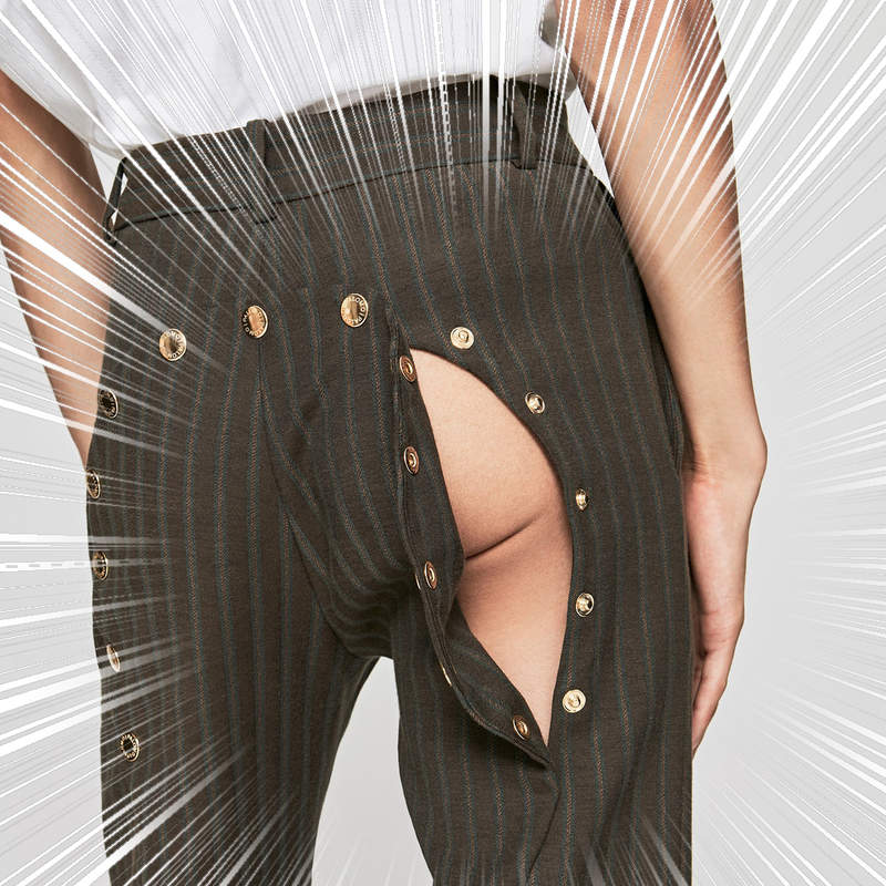 男裝的極致性感《開臀褲》今天屁屁想露多少鈕扣就隨你開多大...(〃∀〃) 男裝的極致性感《開臀褲》今天屁屁想露多少鈕扣就隨你開多大...(〃∀〃)