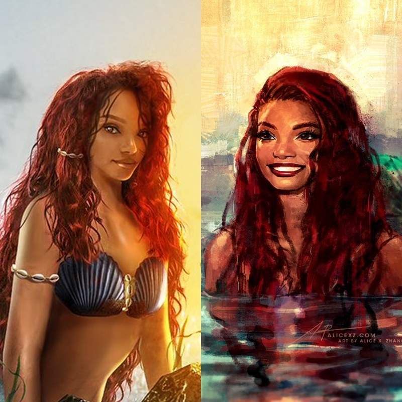 藝術家出面緩頰《真人版小美人魚》怒火　以精湛畫功讓大家了解迪士尼的選擇