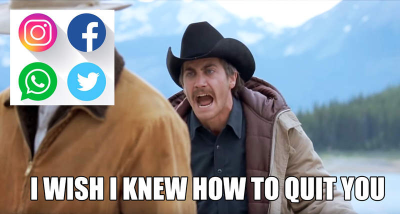 《明星退出SNS》網友紛紛表示我也要戒掉社群網站了...