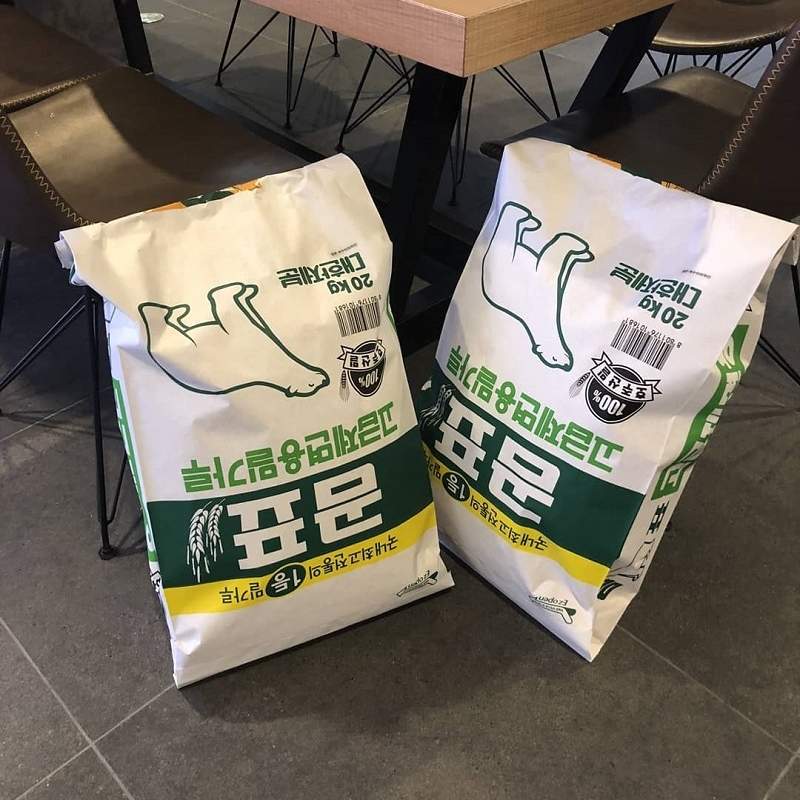 韓國CGV限時販售《20kg麵粉袋爆米花》一場電影絕對吃不完的份量讓你吃好吃滿