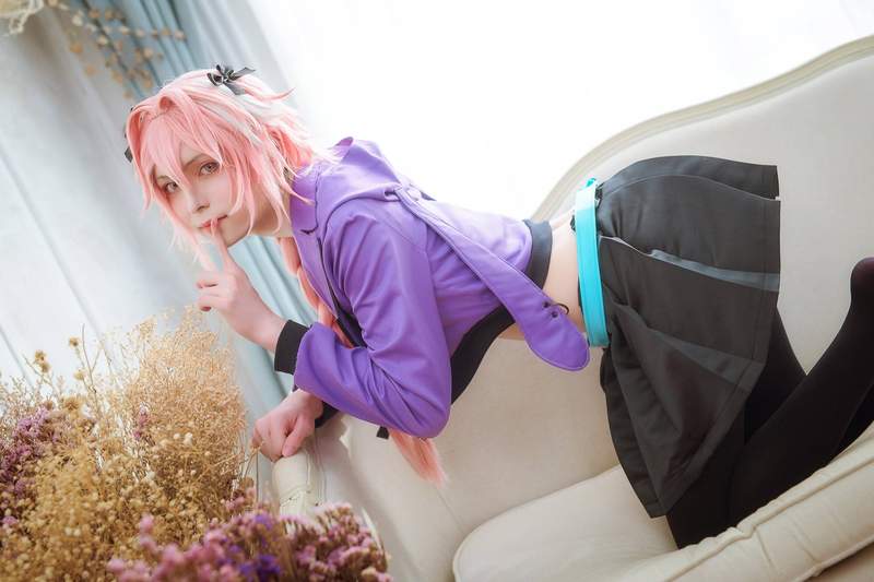 男能可貴《台灣實況主懶貓》cosplay「FGO」偽娘阿斯托爾福，抽卡的極致就是自身成為卡片
