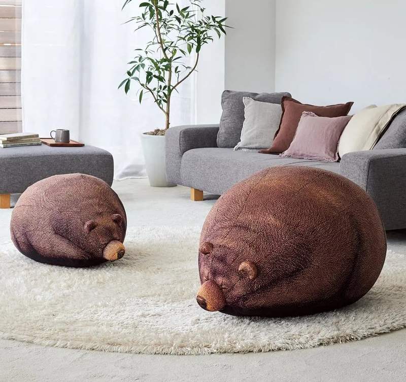 療癒系宅小物《熊熊懶人沙發》一回到家就只想賴在它身上