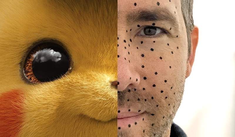 萊恩雷諾斯IG公開《名偵探皮卡丘》動態捕捉照,這隻Pikachu裡面真的是Deadpool✰ 萊恩雷諾斯IG公開《名偵探皮卡丘》動態捕捉照,這隻Pikachu裡面真的是Deadpool✰