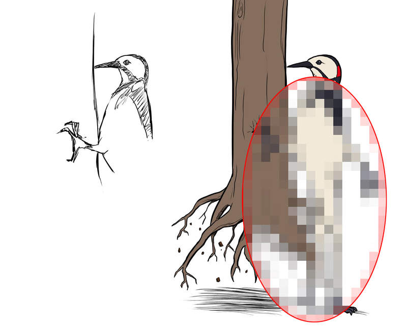 放棄型繪師《畫到一半就覺得好麻煩》但還是堅持畫完卻出現了各種奇型種生物XD