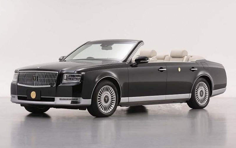 貴氣變身日本天皇即位典禮用車《Toyota Century》旗艦開篷