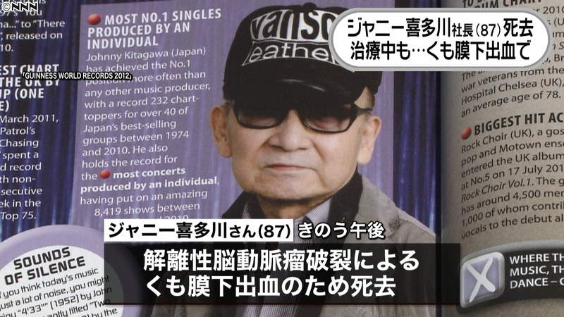 【訃報】傑尼斯社長《強尼喜多川》過世 在一手培育的"孩子們"陪伴下人生謝幕... 【訃報】傑尼斯社長《強尼喜多川》過世 在一手培育的"孩子們"陪伴下人生謝幕...