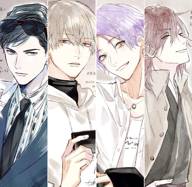四位帥哥鮮肉的《年號擬人化》大正、昭和、平成、令和的年號男子超迷人(´ε` )♡  四位帥哥鮮肉的《年號擬人化》大正、昭和、平成、令和的年號男子超迷人(´ε` )♡
