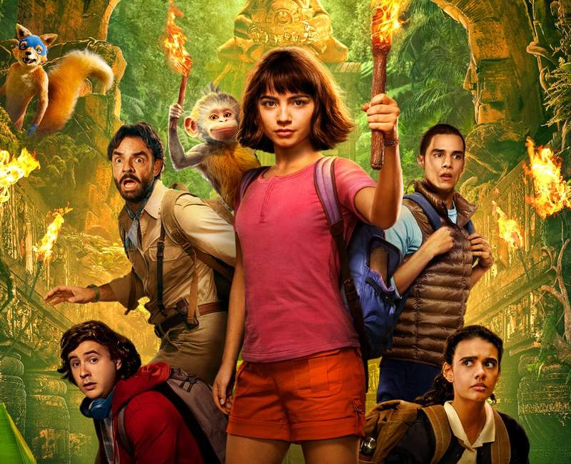 真人版Dora《朵拉與失落的黃金城》全新預告 但海報有個地方不連戲... 真人版Dora《朵拉與失落的黃金城》全新預告 但海報有個地方不連戲...