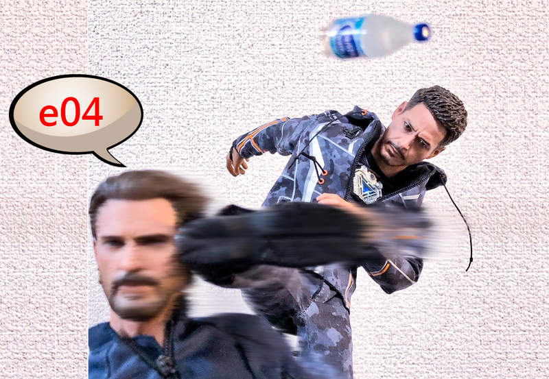 美隊與鋼鐵人的恩怨情仇《踢瓶蓋大挑戰》這兩個難兄難弟就快要打起來惹XD 美隊與鋼鐵人的恩怨情仇《踢瓶蓋大挑戰》這兩個難兄難弟就快要打起來惹XD