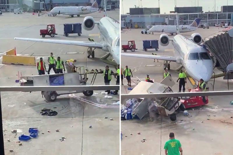 機場拍到激烈《爆走餐車》影片 自我毀滅的結局讓很多網友唏噓不已 機場拍到激烈《爆走餐車》影片 自我毀滅的結局讓很多網友唏噓不已