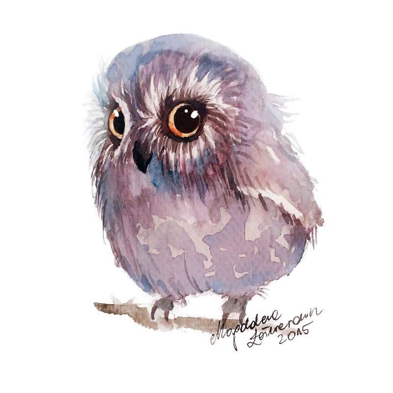 藝術家三年前第一次畫《貓頭鷹》後......就成為貓頭鷹迷開始瘋狂畫貓頭鷹惹w 藝術家三年前第一次畫《貓頭鷹》後......就成為貓頭鷹迷開始瘋狂畫貓頭鷹惹w