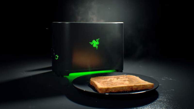 雷蛇Razer《電競烤麵包機》2016愚人節玩笑成真!宣布將實現「Project Breadwinner」 雷蛇Razer《電競烤麵包機》2016愚人節玩笑成真!宣布將實現「Project Breadwinner」