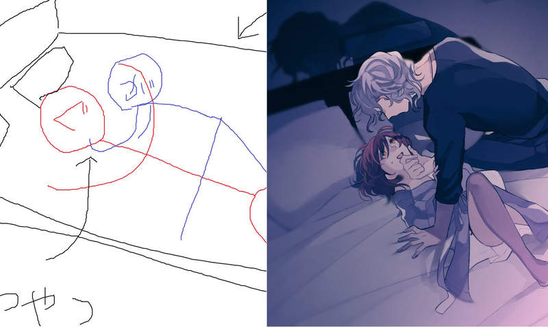 《作家委託繪師畫插畫》前後差異宛如變魔術 繪師能夠幫作家實現理想的情境…… 《作家委託繪師畫插畫》前後差異宛如變魔術 繪師能夠幫作家實現理想的情境……