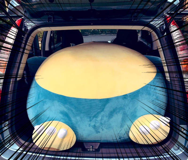 颱風來襲的應急手段《推友把卡比獸塞進車裡》慌什麼!?這才是寶貝球使用的最高境界 颱風來襲的應急手段《推友把卡比獸塞進車裡》慌什麼!?這才是寶貝球使用的最高境界