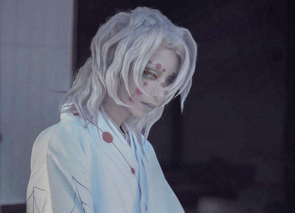 鬼滅之刃cos《十二鬼月 累》你~要不要來當我的家人呢？