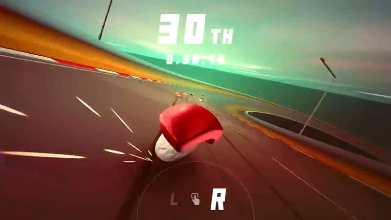 推主自製《壽司競速遊戲》這顆壽司到終點不是米粒噴光就是變鍋巴了吧XD