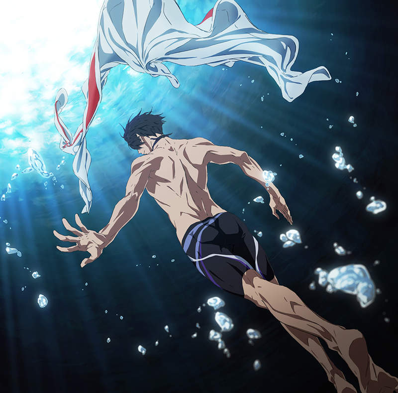 京阿尼《Free！男子游泳部》2020夏推出完全新作動畫電影，遙作為游泳選手的未來展開！