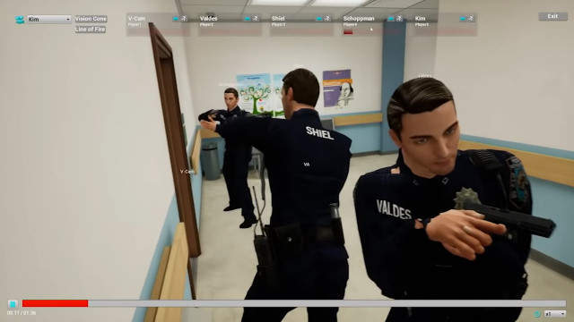 這不是蓋瑞模組《紐約警局VR系統》超逼真的虛擬培訓感覺就像是射擊遊戲一樣