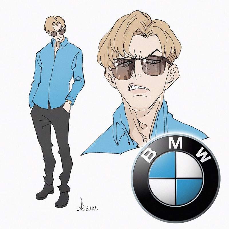 今天想開哪部車？《汽車品牌擬人化》BMW有香吉士跩跩的感覺阿～