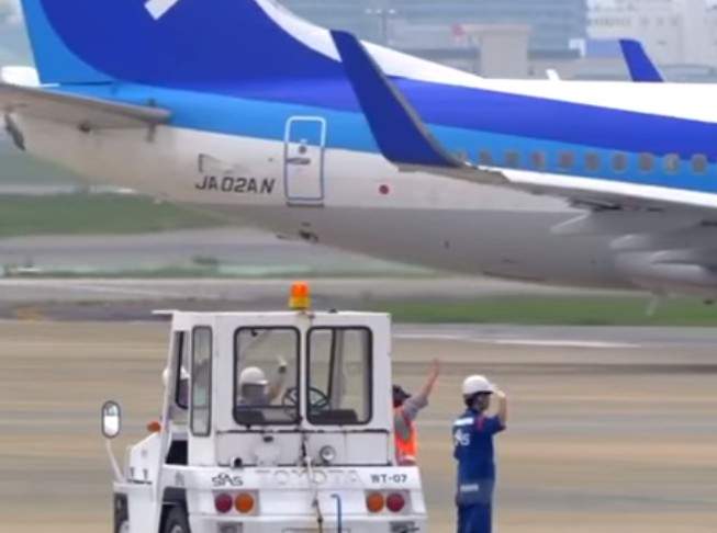 外國網友好吃驚《日本機場地面人員跟飛機鞠躬揮手》不知道是該覺得安心還是害怕... 外國網友好吃驚《日本機場地面人員跟飛機鞠躬揮手》不知道是該覺得安心還是害怕...