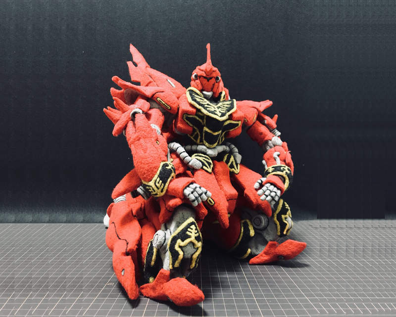 達人製作《羊毛氈新安洲》機器人也可以請接受我的膝蓋吧 達人製作《羊毛氈新安洲》機器人也可以請接受我的膝蓋吧