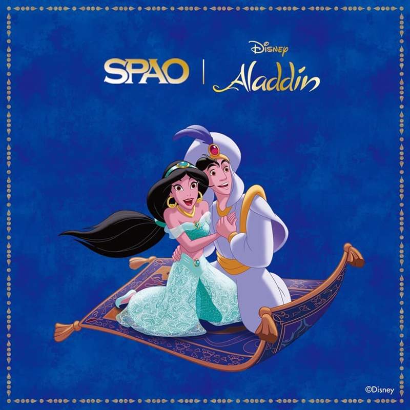 阿拉丁風潮不退燒加碼出潮T《SPAO X 阿拉丁》穿上唱主題曲剛剛好♥