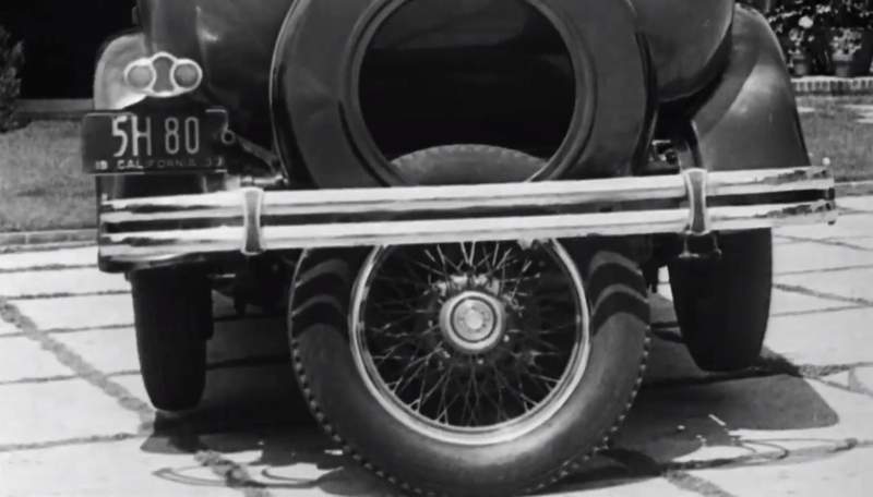 覺得神設計《方便倒車的第五個車輪》1933年當時汽車所使用的倒車入庫技術