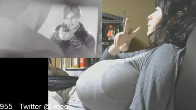 【關於歐派】《爆乳女子的youtube直播》把惡靈古堡2DLC章節無路可逃玩到全破也猛猛der