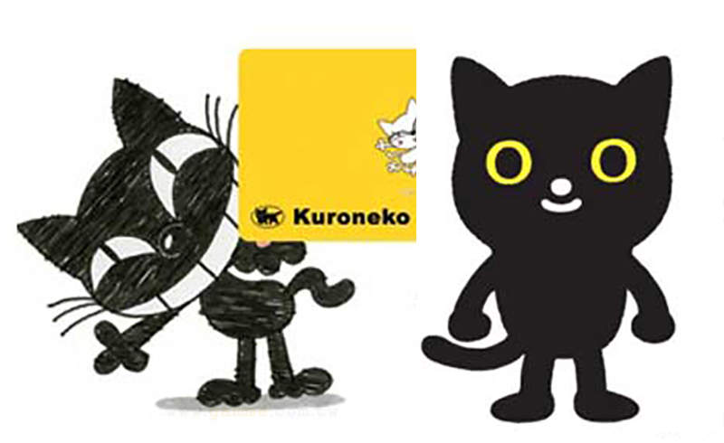 《黑貓宅急便吉祥物翻新》眼神空洞被說成去勢的社畜貓 這就是工作28年的後果嗎……